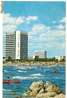 carte postala-MANGALIA-Hotel Parc foto