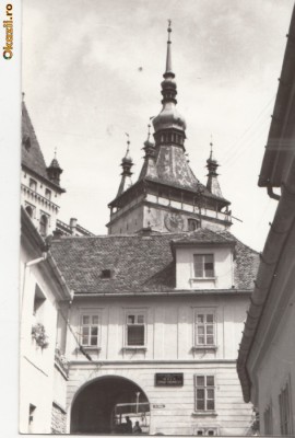 B26820 Sighisoara Turnul cu Ceas foto