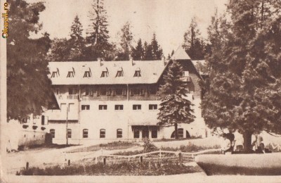 B26858 Borsec Pavilionul central al Ministerului Sanatatii foto