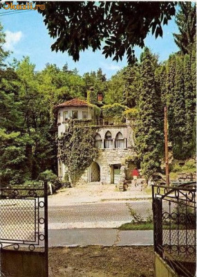 CP208-79 Calimanesti -Vila Florilor -carte postala circulata 1975 -starea care se vede foto