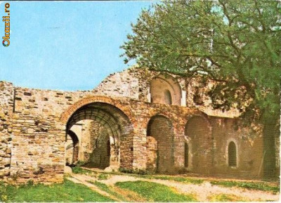 CP208-95 Cetatea de Scaun a Sucevei -Portile de straja -carte postala necirculata -starea care se vede foto