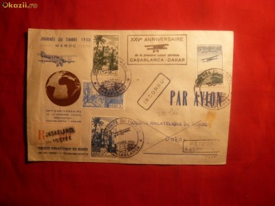 Plic Special 25 Ani Primul Zbor Casablanca- Dakar foto