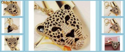 BRELOC Cool Leopard Crystale SVAROWSKI CUTIE CADOU foto