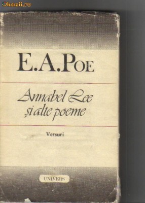 E A Poe - Annabel Lee si alte poeme foto
