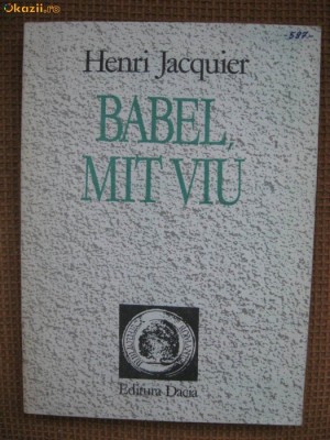 Henri Jacquier - Babel, mit viu foto