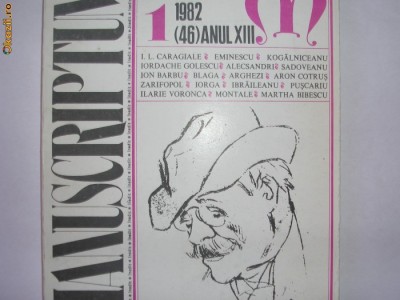 Manuscriptum 1982, nr 1 foto