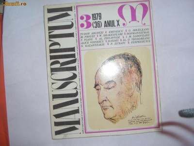 Manuscriptum 1979, nr 3 foto