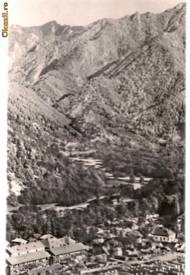 carte postala-BREZOI-La confluenta Lotrolui cu Oltul foto