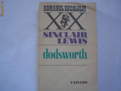 Sinclair Lewis - DODSWORTH RF8/3 foto