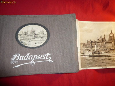 ALBUM FOTOGRAFII - BUDAPESTA cca.1900 foto