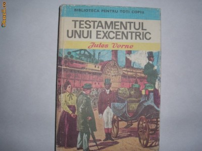 Jules Verne - Testamentul unui excentric-RF14/2 foto