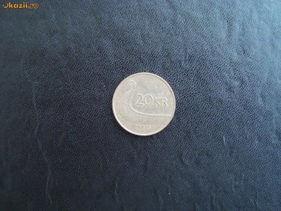 NORVEGIA 20 KOROANE 1995 foto