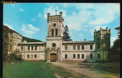 carte postala-Manastirea Tismana foto