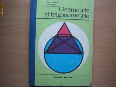 Geometrie si Trigonometrie {manual clasa a 9-a},1 foto