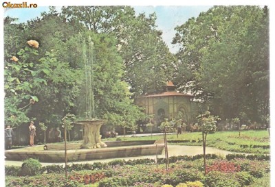 carte postala-BUZIAS-Parcul foto