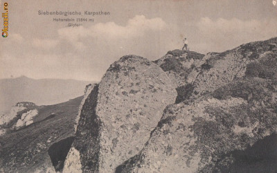 B33023 Siebenburgische Karpathen Hohenstein Gipfel Muntii Carpati Piatra Mare foto