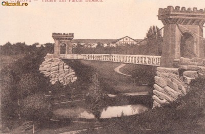 B33014 Craiova Vedere din Parcul Bibescu foto