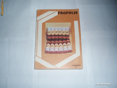 Propolis -Propolisul -editia a-III-a 1981{apicultura/stuparit/apimondia/albine} foto