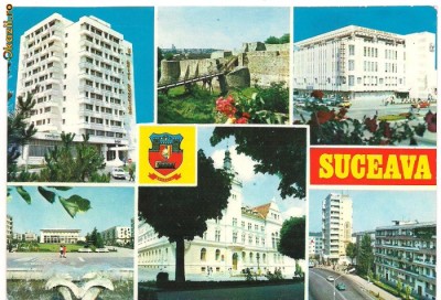 carte postala-SUCEAVA-colaj foto