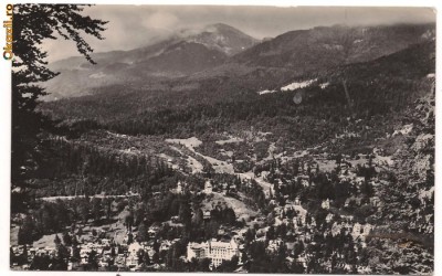 carte postala-SINAIA-vedere de la Piscul Ciinelui foto