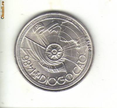 bnk mnd Portugalia 100 escudos 1987 unc Diogo Cao foto