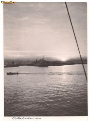 carte postala-CONSTANTA-Peiaj pe mare foto