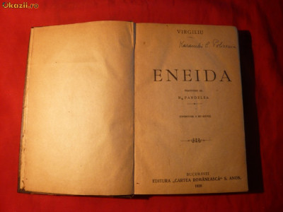 Virgiliu - Eneida - Ed. 1920 foto