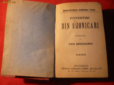 3 Vol.coleg. -O.Densusianu , D.Cantemir , M.F.Zallony - Ed.Leon Alcalay BPT 1909 foto