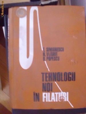 TEHNOLOGII NOI IN FILATURI foto