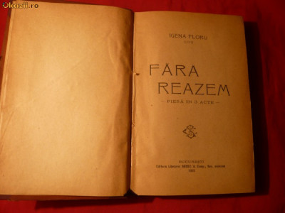 Igena Floru , M.Pascanu , Ion Minulescu - Teatru-Prime Ed. 1921 foto