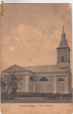 B28914 Satu Mare Szatmarhegy Ref Templon Biserica reformata foto