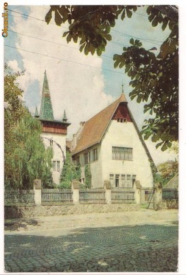 carte postala-SFINTU GHEORGHE-Muzeul foto