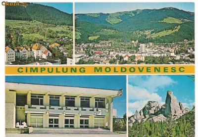 carte postala-CIMPULUNG MOLDOVENESC foto