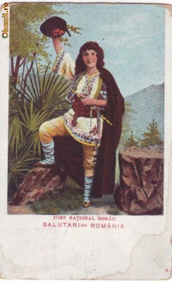 1566 - ETHNIC, Port Popular - old postcard - used - 1909 foto