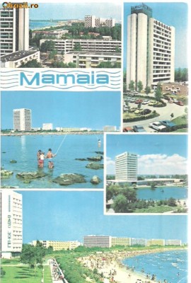 carte postala-MAMAIA-colaj foto