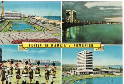 carte postala- MAMAIA-Colaj foto