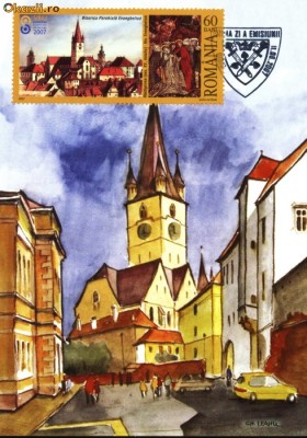 Maxima Biserica Parohiala Evanghelica din Sibiu foto