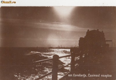 B35001 Constanta Cazinoul Noaptea foto