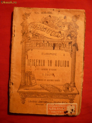 Euripide -Ifigenia in Aulida -cca.1923 BPT nr.408 foto