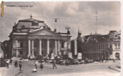 carte postala- ORADEA - Teatru de stat foto