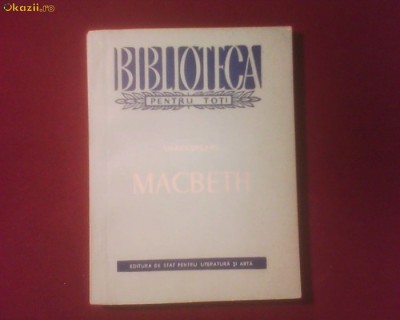 Shakespeare Macbeth foto