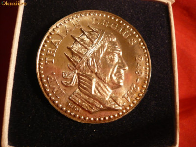 Medalie Argint - TRAIAN DECIUS foto