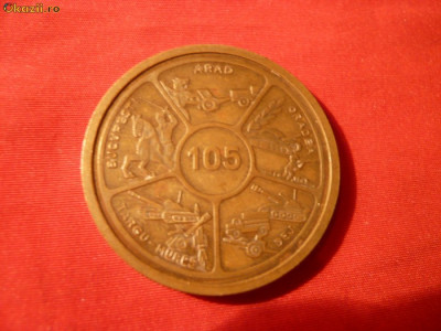 Medalie 105 Ani -Corpul 6 Armata -2000 foto