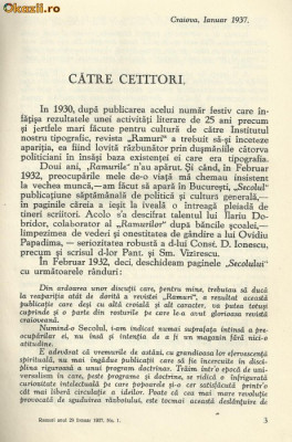 9 vol.RAMURI - revista literara pe anul 1937 (nr.consecutive,560 pagini) foto