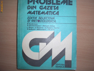 Probleme din Gazeta Matematica N.Teodorescu ,16,RF foto