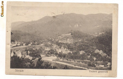 carte postala-SINAIA-Vedere generala foto