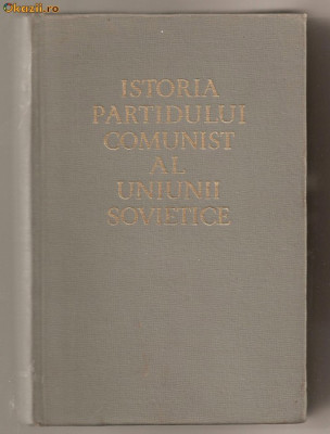 (C592) ISTORIA PARTIDULUI COMUNIST AL UNIUNII SOVIETICE, 1961 foto