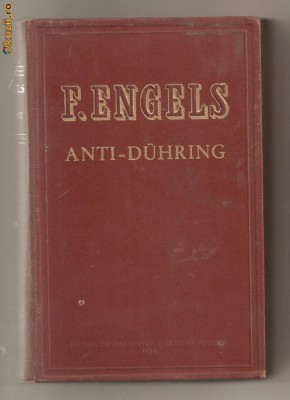 (C602) ANTI-DUHRING DE F. ENGELS foto