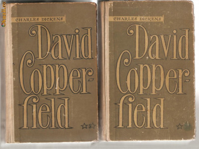 (C628) DAVID COPPERFIELD DE CHARLES DICKENS, 2 VOLUME foto