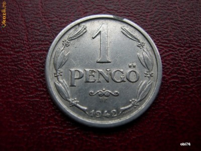 Ungaria 1 pengo 1942 foto